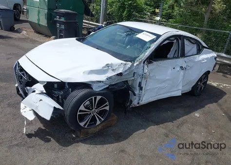 2022 Nissan Sentra Sv Xtronic Cvt z USA, uszkodzony, nr VIN 3N1AB8CV2NY225749